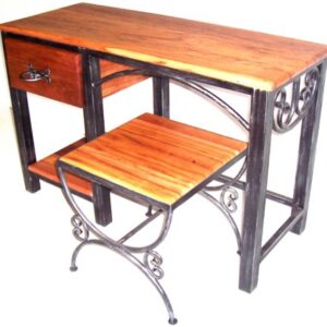 Study Desk Steel & Wood