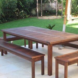 Boma Range Table with Benches
