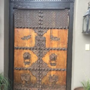 Designer Sleeper and Steel Front Door